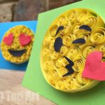 Paper Quilling for Kids and Beginners - Emoji Greeting Card